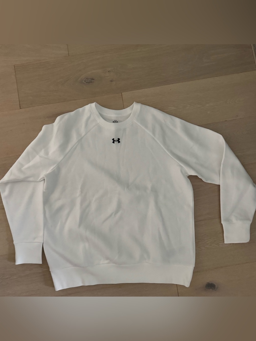Under Armour Women's White Crewneck Sweatshirt